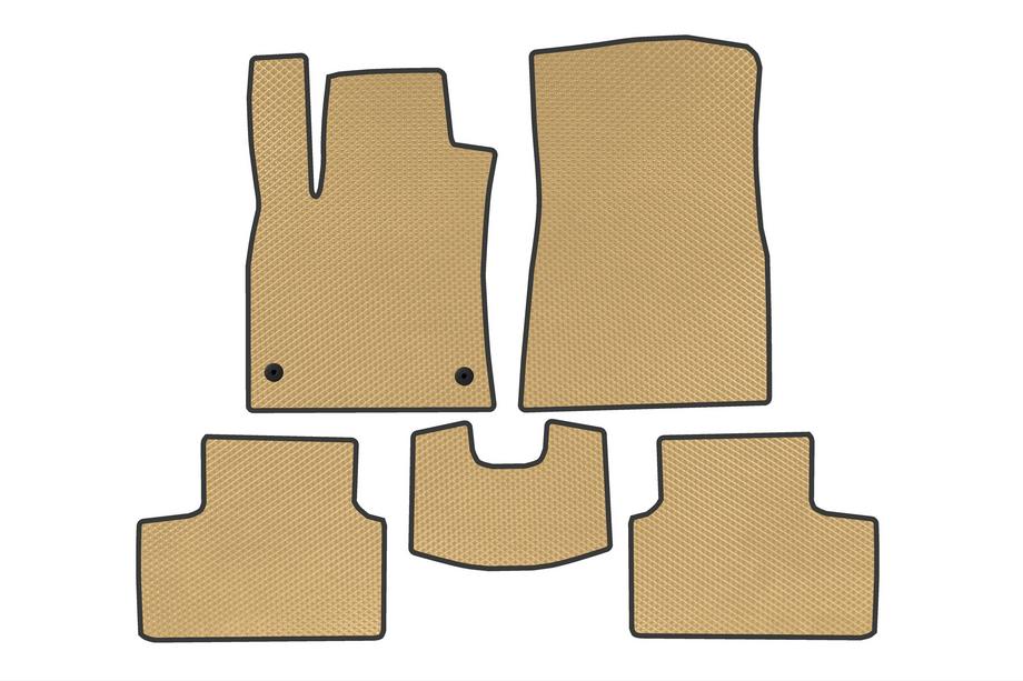 Renault Clio V 2019- Tapis de sol EVA (Beige) Image
