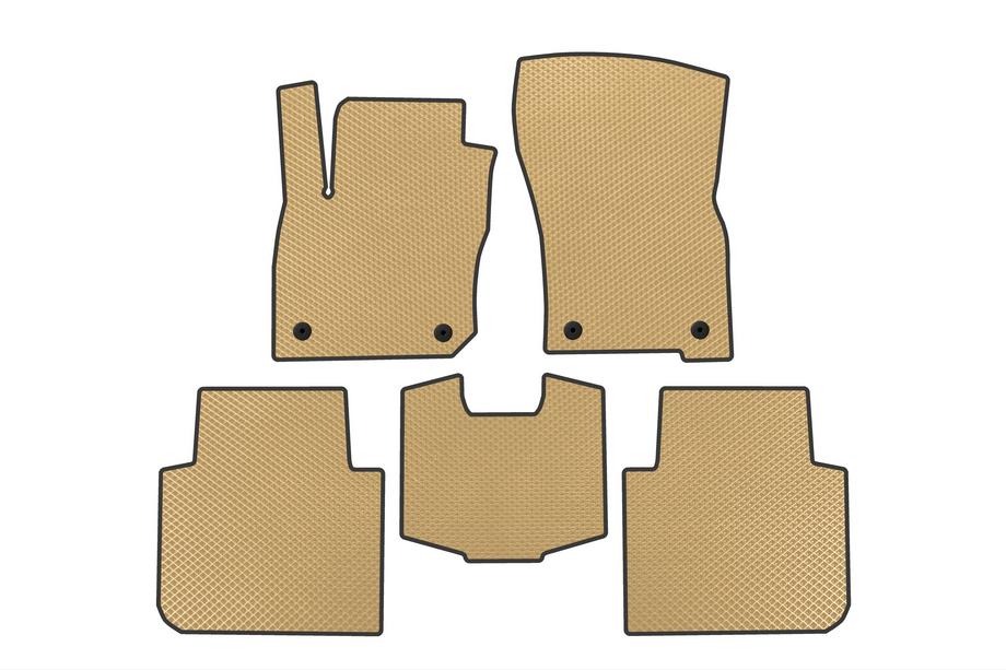 Volkswagen Tayron 2024– Tapis de sol EVA (Beige) Image