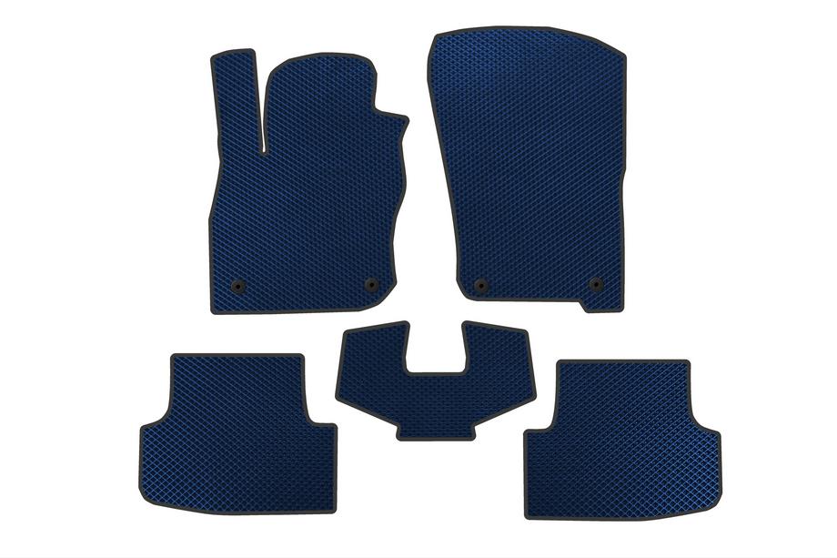 Audi A3 2020- Tapis de sol EVA (HB, Bleu) Image