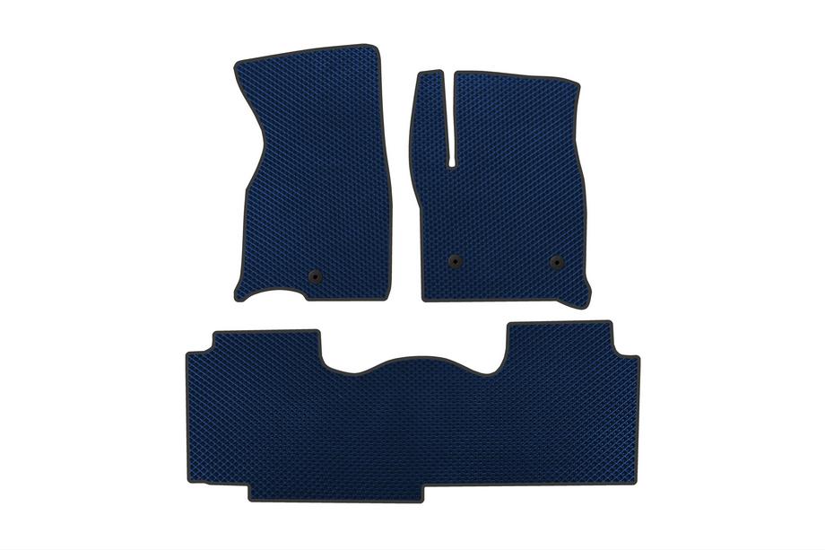 Chevrolet Tahoe 2020- Tapis de sol EVA (2 Rangées, Bleu) Image