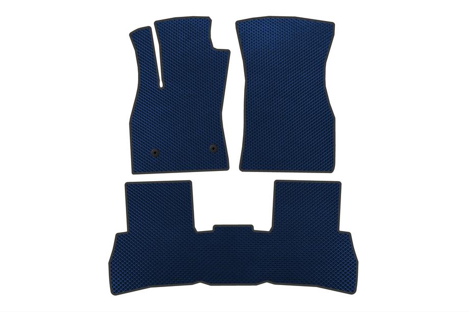 Fiat Doblo II 2010-2022 Tapis de sol EVA V2 (2010-2015, Bleu) Image