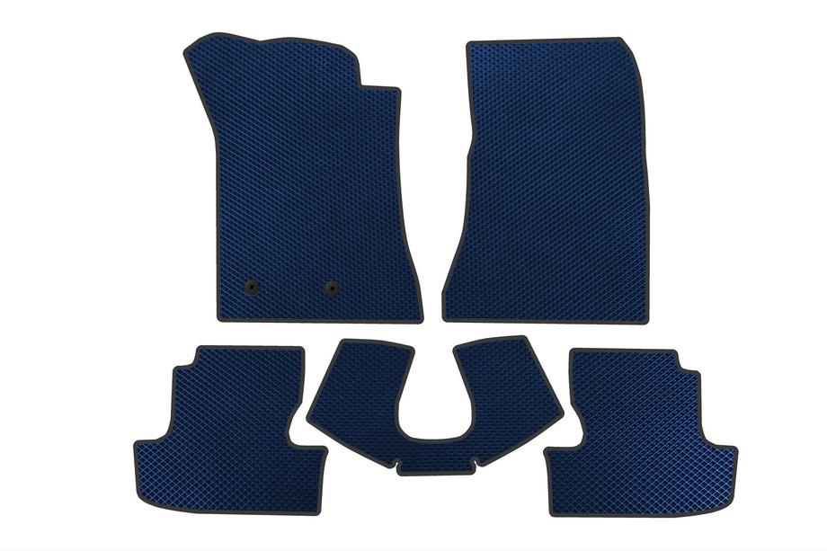 Ford Mustang 2015-2023 Tapis de sol EVA V2 (Bleu) Image