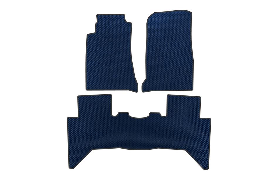 Isuzu D-Max 2011-2019 Tapis de sol EVA (Bleu) Image