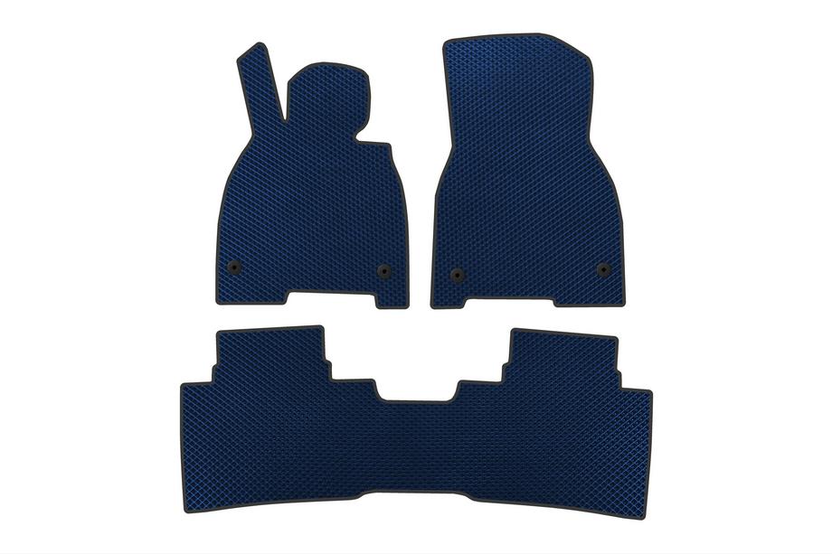 Mercedes EQS 2021- Tapis de sol EVA (Bleu) Image