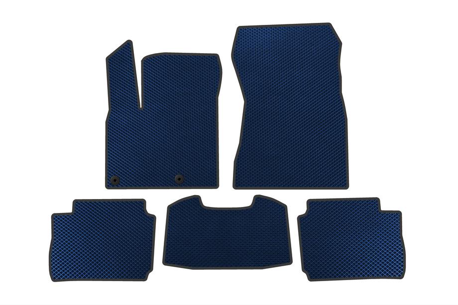Nissan Qashqai 2021- Tapis de sol EVA (Électrique, Bleu) Image