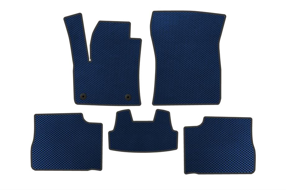 Peugeot 2008 2019- Tapis de sol EVA V2 (2023-, Électrique, Bleu) Image