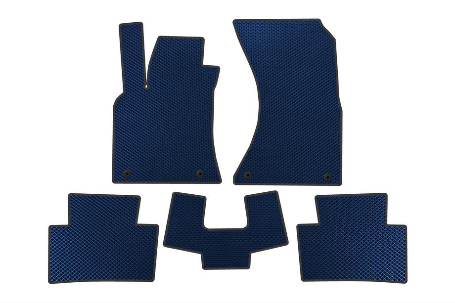 Porsche Macan 2014-2024 Tapis de sol EVA (2019-2024, Bleu) Image