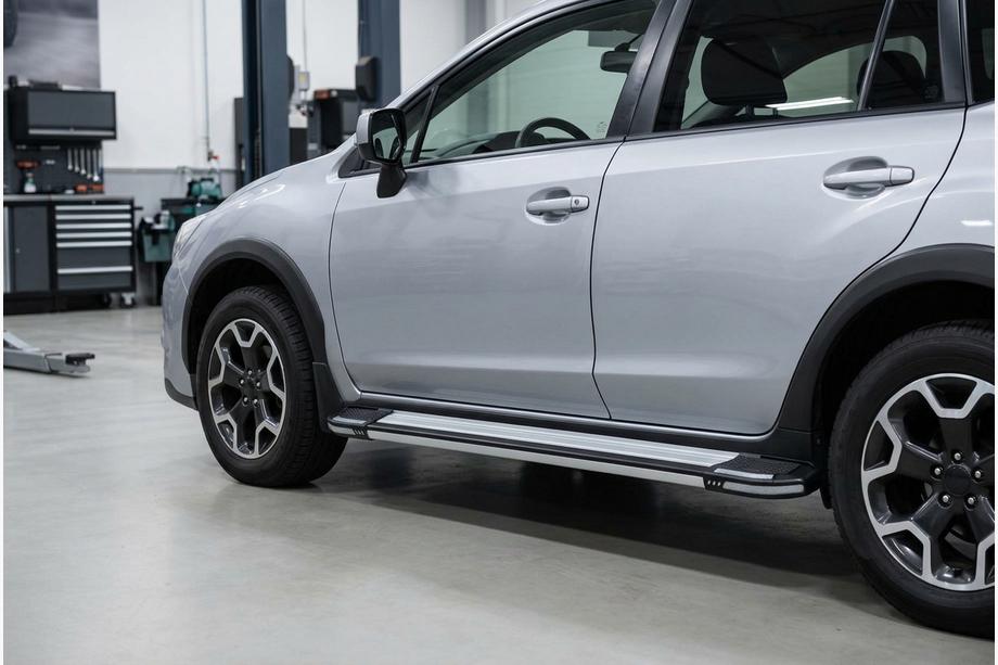 Subaru XV 2011-2017 Marchepieds Latéraux Rainbow (2 pcs, Aluminium) Image