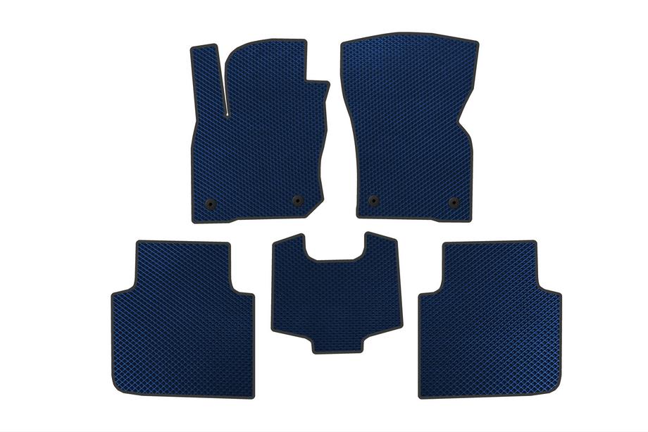 Skoda Kodiaq 2023- Tapis de sol EVA (Bleu) Image