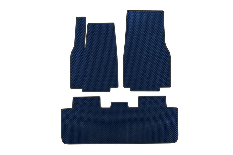 Tesla Model Y 2020- Tapis de sol EVA (Pour Juniper 2025-, Bleu) Image