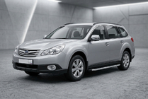 Subaru Outback 2009-2014 Marchepieds latéraux Fullmond (2 pcs, aluminium) photo 1