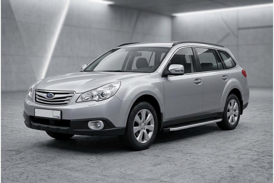 Subaru Outback 2009-2014 Marchepieds latéraux Fullmond (2 pcs, aluminium) Image