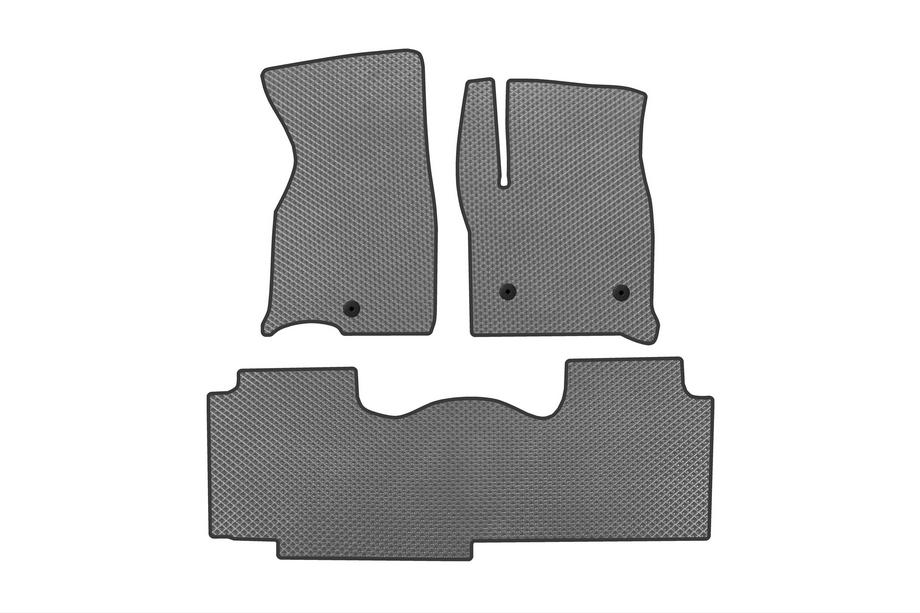 Chevrolet Tahoe 2020- Tapis de sol EVA (2 Rangées, Gris) Image