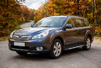 Subaru Outback 2009-2014 Marchepieds Latéraux Sunrise (2 pcs, Aluminium) photo 1