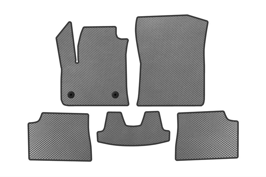 Fiat 600/600e 2023– Tapis de sol EVA (Électrique, Gris) Image