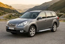 Subaru Outback 2009-2014 Marchepieds latéraux Allmond Grey (2 pcs, aluminium) photo 1
