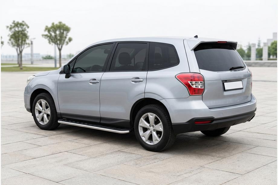 Subaru Forester 2013-2018 Marchepieds Latéraux Maydos V1 (2 pcs, Aluminium & Inox) Image