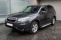 Subaru Forester 2013-2018 Marchepieds latéraux Allmond Grey (2 pcs, aluminium) photo 1