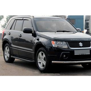 Marchepieds Latéraux Allmond Black (2 pcs, Aluminium) Suzuki Grand Vitara 2005-2017 photo 1