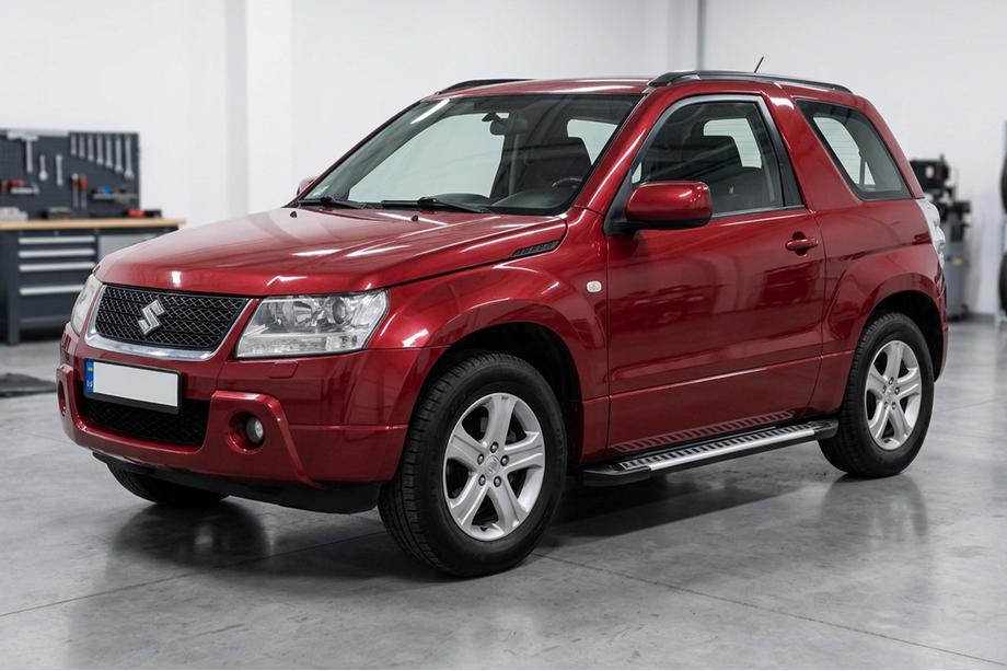 Suzuki Grand Vitara 2005-2017 Marchepieds Latéraux Line (2 pcs, Aluminium) Image