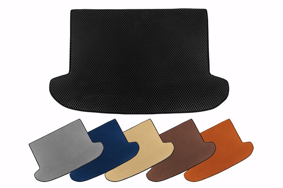 Mercedes S-сlass W140 1991-1998 Tapis de coffre EVA (Short, Noir) Image