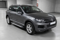 Volkswagen Touareg 2010-2018 Marchepieds Latéraux Line (2 pcs, Aluminium) photo 1