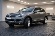 Volkswagen Touareg 2010-2018 Marchepieds Latéraux Bosphorus Black (2 pcs, Aluminium) photo 1