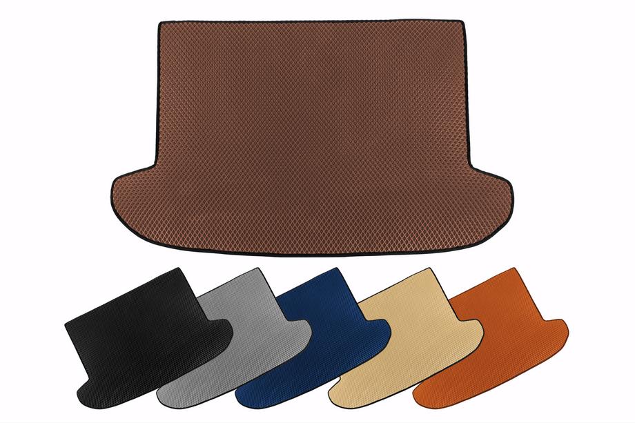 Mercedes S-сlass W140 1991-1998 Tapis de coffre EVA (Short, Marron) Image