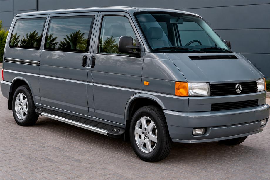 Volkswagen T4 Transporter 1990-2003 Marchepieds Latéraux Duru (2 pcs, Aluminium) Image