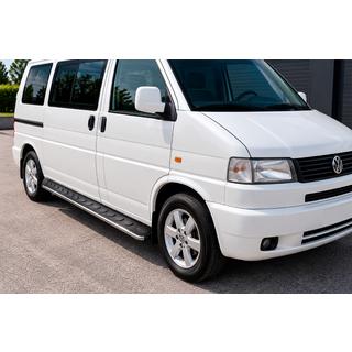 Marchepieds Latéraux Maydos V1 (2 pcs, Aluminium & Inox) Volkswagen T4 Transporter 1990-2003 photo 1