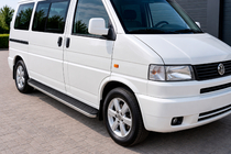 Volkswagen T4 Transporter 1990-2003 Marchepieds Latéraux Tayga Grey (2 pcs, Aluminium) photo 1