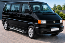 Volkswagen T4 Caravelle/Multivan 1990–2003 Marchepieds Latéraux RedLine V1 (2 pcs, Aluminium) photo 1