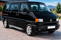 Volkswagen T4 Caravelle/Multivan 1990–2003 Marchepieds Latéraux Line (2 pcs, Aluminium) photo 1