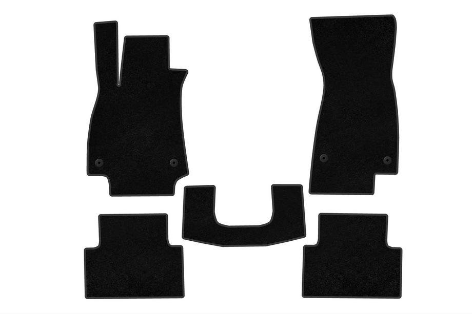 Audi A5 2024– Tapis de sol textiles Classic V2 (Sedan, noir) Image