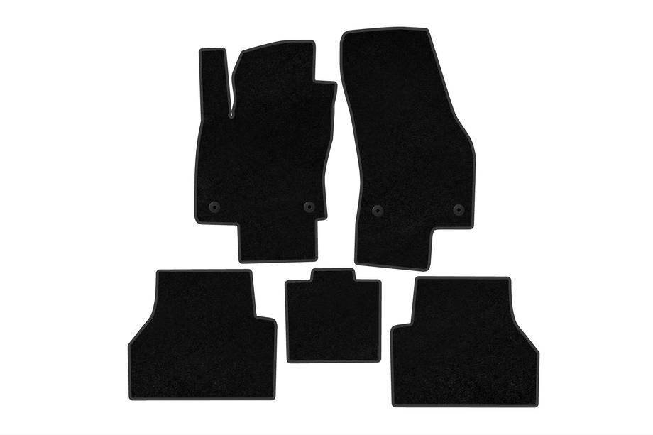 Ford Connect 2021- Tapis de sol textile Classic (Noir) Image