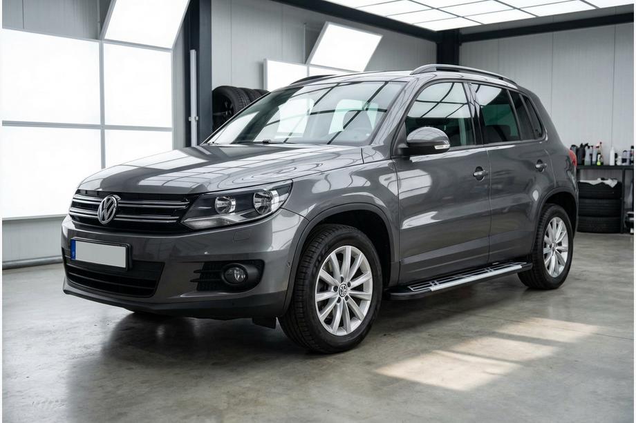 Volkswagen Tiguan 2007-2016 Marchepieds Latéraux Sunrise (2 pcs, Aluminium) Image