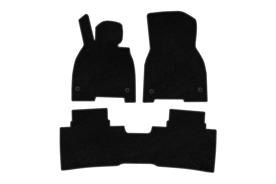 Mercedes EQS 2021- Tapis de sol textile Classic (Noir) Image