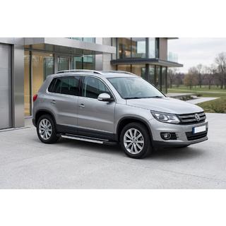 Marchepieds Latéraux RedLine V1 (2 pcs, Aluminium) Volkswagen Tiguan 2007-2016 photo 1