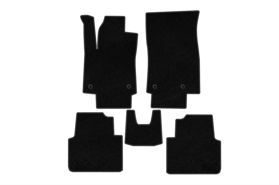 Opel Crossland X 2017-2024 Tapis de Sol Textile Classic (2020-, Noir) Image