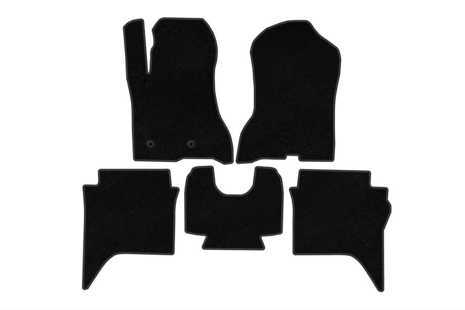 Volkswagen Amarok 2022- Tapis de sol textile Classic (Noir) Photo 1