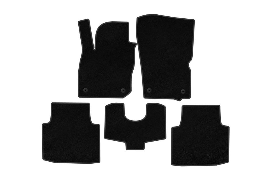 Volkswagen Passat B9 2023- Tapis de sol textile Classic (SW, Noir) Image