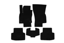 Volkswagen Taos/Tharu 2018–2024 Tapis de sol textile Classic (Noir) photo 1