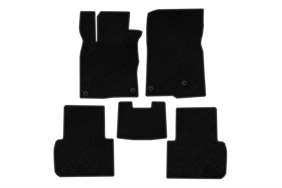 Honda Civic Sedan 2021- Tapis de sol textile Premium (Noir) Image