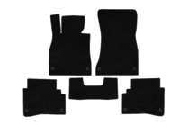 Mercedes S-class W222 2013-2022 Tapis de sol textile Premium (Short, Noir) photo 1