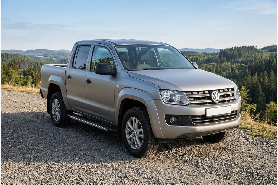 Volkswagen Amarok 2010-2022 Marchepieds Latéraux Duru (2 pcs, Aluminium) Image