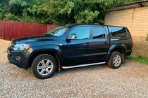 Volkswagen Amarok 2010-2022 Marchepieds Latéraux Tayga Grey (2 pcs, Aluminium) photo 5