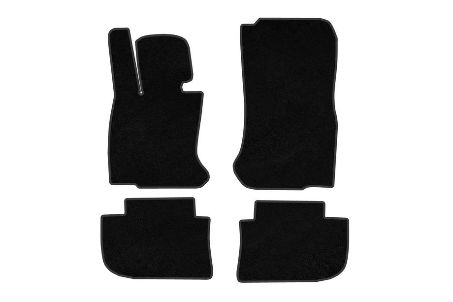 BMW 6 Series F12/F13/F06 2011-2018 Tapis de sol textile Deluxe (pour F06, Noir) Image