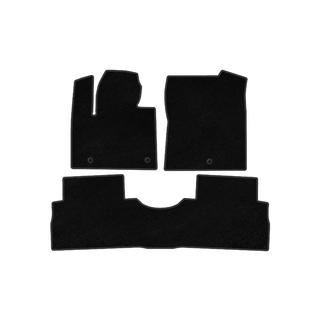 Tapis de sol textile Deluxe (2 rangées, Noir) photo 1