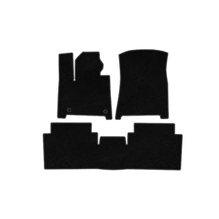Tapis de sol textile Deluxe (2 rangées, Noir) photo 1