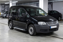 Volkswagen Caddy 2004-2010 Marchepieds Latéraux Line (2 pcs, Aluminium) photo 1
